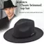 Mũ xô Fedora vải nỉ vành ngắn từ JKDESIGN, phù hợp cho mùa thu