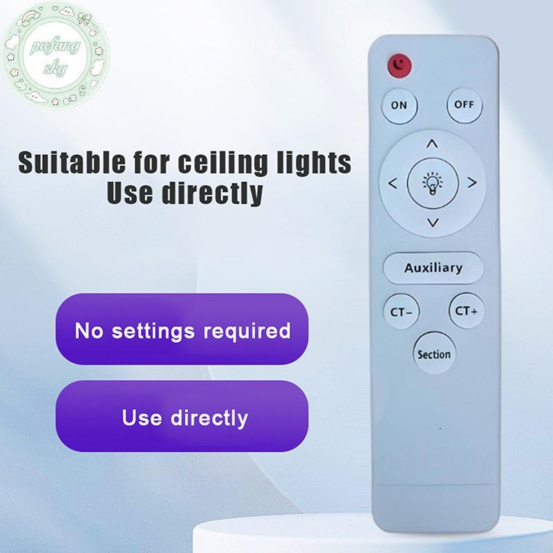 PUSKY Hồng Ngoại Điều Khiển Từ Xa Vô Cấp Điều Khiển Quạt LED Đèn Trần Phòng Khách Cho Ánh Sáng Trần Đèn Pha Điều Khiển Từ Xa VN