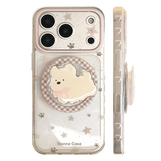 [Sheren] Ốp Điện Thoại Ngôi Sao Hồng Xám Thích Hợp Cho i17 16 15 14 13 12 11 pro max Vỏ Bảo Vệ Chống Sốc