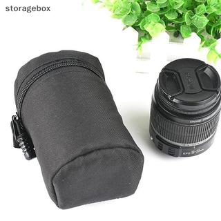[Hộp lưu trữ] 1 Phụ kiện chụp ảnh Túi đựng ống kính máy ảnh sang trọng cho ống kính Canon Nikon Sony Olympus Fuji DSLR Đẹp