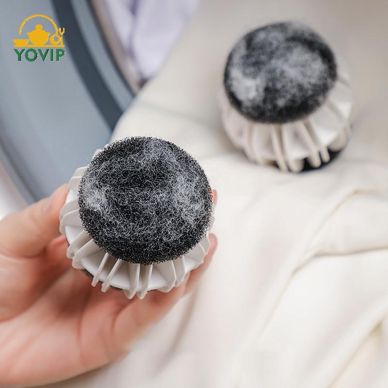 Quả bóng giặt ma thuật chống rối YOVIP, Chất tẩy xơ, Túi giặt Bóng giặt chống rối, Chất hút xơ, Sản phẩm ma thuật làm sạch VN