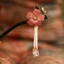 Kẹp Tóc Lụa Filigree Nhung Tua Rua, Phù Hợp Với Trang Phục Cổ Điển Như Hanfu Và Sườn Xám