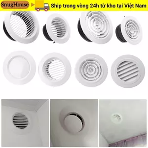 SNUGHOUSE Ống Thông Gió Lưới Tản Nhiệt Hình Dạng Khác Nhau Chống Chim Và Chuột Điều Hòa Không Khí Tiếp Liệu Chiết Xuất Van Lưới Tản Nhiệt