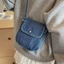 Túi đeo chéo ROLY, Túi vải Denim đa chức năng thông thường, Túi mua sắm đơn giản bền bỉ dành cho nữ