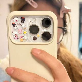 Ốp Điện Thoại Màu Trơn Matte TPU Silicone Mềm Ốp Lưng Camera Lớn Cắt Điện Thoại Cho IPhone 13 14 15 16 Pro Max