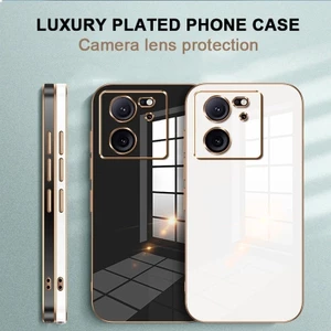 Mạ Mạ Điện Ốp Lưng Điện Thoại Redmi Note 13 13R 3 4 Pro Plus 4G 5G Bóng Thời Trang Bảo Vệ Vỏ Điện Thoại Mềm HD Hydrogel Film