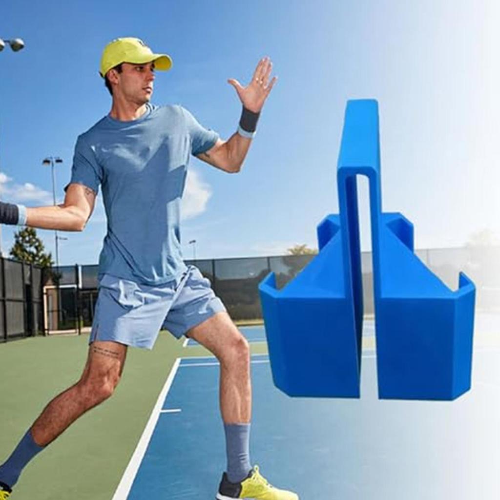 Lưới điện thoại gắn hàng rào hai mặt cho tennis và pickleball, tiện lợi ghi hình và phát trực tuyến