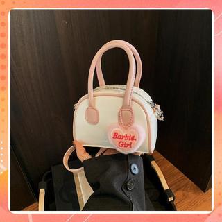 Túi đeo chéo nữ túi xách mini đi chơi phối màu xinh xắn kèm charm trái tim K323