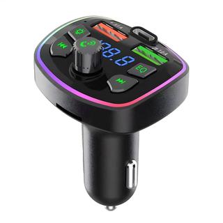 Radio Transmitter For Car FM Radio Transmitter Wireless Car Aux Adapter With Double USB Port Multifunctional caeudeyvn