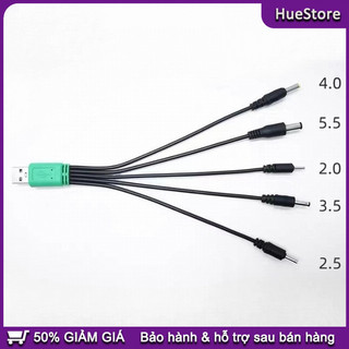 Dây Sạc USB 5.5mm 3.5mm 2.5mm – Cáp Đầu Tròn Đa Kích Cỡ, Sạc Ổn Định, Dẫn Điện Tốt, Đa Thiết Bị