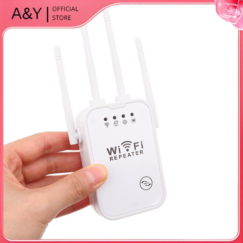 Bộ định tuyến WiFi A & Y 1PC Bộ định tuyến tăng cường tín hiệu tầm xa Bộ lặp không dây 300Mbps Bộ khuếch đại mở rộng tín hiệu WiFi 2.4G.
