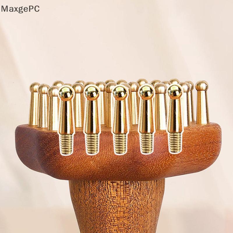 COD Copper Head Massage gua shab với dài tay cầm bằng gỗ-Bền Trung Quốc Spa công cụ
