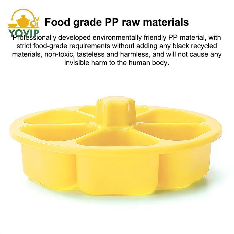 YOVIP 6 trong 1 Khoang Tam Giác Khuôn Sushi Máy Làm Cơm Máy Làm Sushi Khôngsti Dụng Cụ Nhà Bếp Hộp Bento Đồ Dùng Bữa Ăn Cho Rong Biển Cilantro Cơm Bóng VN