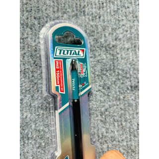 Mũi cắt vít PH2 Total thép đen S2 chân lục giác 6.35 TACIM71PH250 TACIM71PH2100 TACIM71PH2150