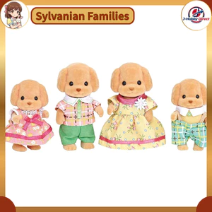 Sylvanian Families Dolls 【 Toy Poodle Family 】 FS-29 ST Mark Certified, Ages 3 and Up, Toy Dollhouse, Sylvanian Families by Epoch