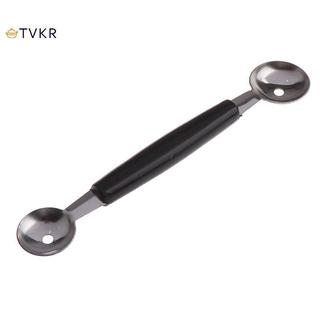 TVKR Bếp Ăn Trộm Bằng Không Gỉ Hai Đầu Dưa Muỗng Trái Cây Kem Muỗng OIK
