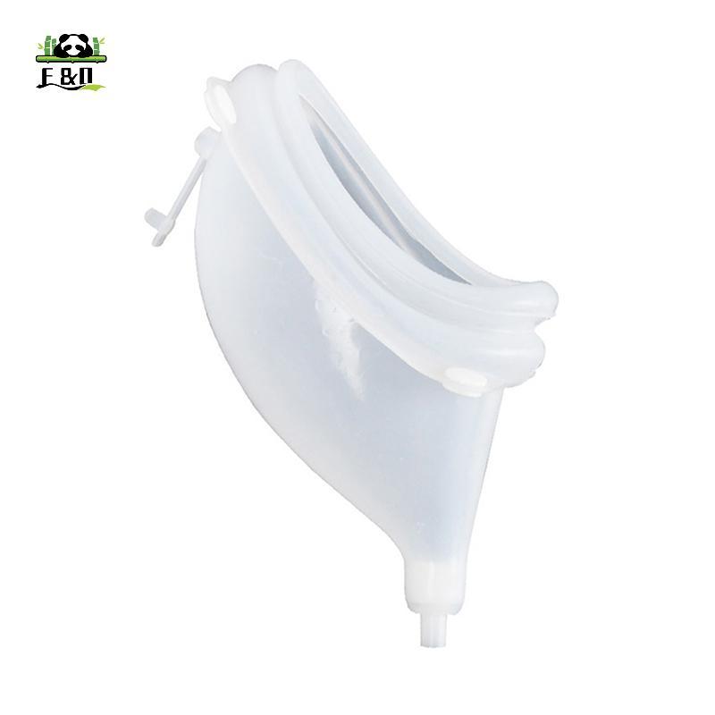 [F & O] Có Thể Tái Sử Dụng Không Gây Dị Ứng Nam Người Lớn Tuổi Phụ Nữ Silicon Túi Đựng Nước Tiểu Người Lớn Có Ống Thông Nước Tiểu Túi Nam Nữ Vệ Sinh EMKK
