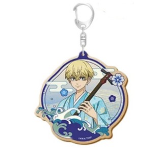 Tokyo Revengers Anime KeyChain Manjiro Sano Sanzu Haruchiyo Men Key Chain for Women Cartoon Figure Acrylic