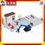 Takara Tomy Tomica Town Road Construction Playset with Mini Car & Scenery Parts — Ages 3+