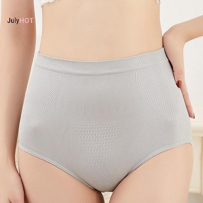 Quần lót kiểm soát eo cao cho phụ nữ sau sinh, làm từ cotton nguyên chất kháng khuẩn giúp định hình cơ thể