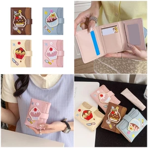 YOI Ví Nhỏ Gọn Cho Nữ Da Pu Thẻ Tín Dụng Dung Tích Lớn Ly Hợp Ví Gấp Ba Ví Nữ Ví Tiền