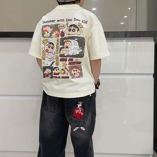 [DOU DOU KID] AP72 Áo Phông nhiều SHINE Trẻ Em 14-48kg,Chất Hữu Cơ Mềm Mại