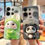 Vỏ màu đen chống sốc cho TCL 503 Vỏ mềm họa tiết núi tuyết Aurora đẹp cho K32 5G (T513W) / TCL K33 5G (T513Z)