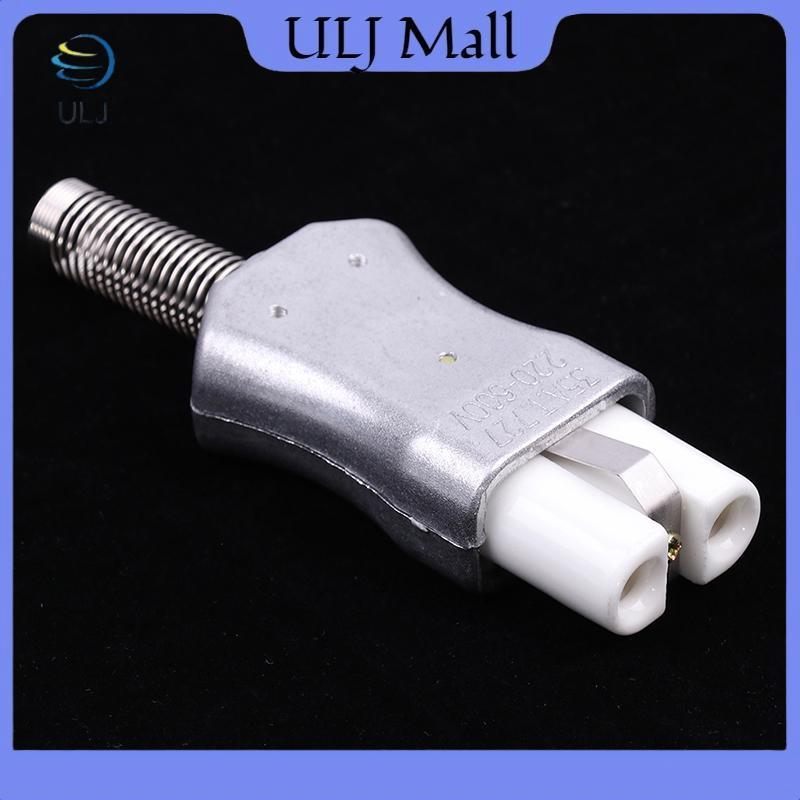 ULJ Mới 6mm IEC C8 Gốm Dây Công Nghiệp Soet Cắm Nhiệt Độ Cao Nam Nữ Kết Nối Lò Nướng Điện Ổ Cắm Điện 35A.