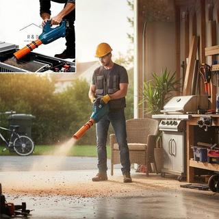 RO > Bộ khuếch đại luồng không khí cho máy thổi lá Gen 2, Máy thổi lá 2X, Máy tăng áp không khí đa năng có thể gập lại với LB615 / 765 và 2-4 inch Mới