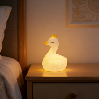 Mini LED Hoạt Hình Thiên Nga Trang Trí Dễ Thương Phát Sáng Trang Trí Cho Gia Đình Để Bàn & Phòng Ngủ Trẻ Em