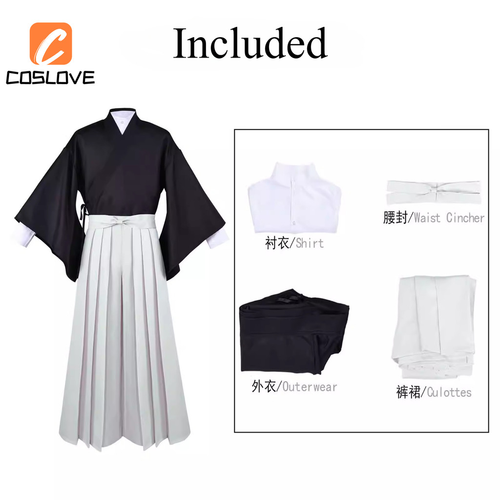 Anime Jujutsu Kaisen Mùa 3 - Quần Áo Cosplay Trọn Bộ Zenin Naoya, Phong Cách Kimono cho Nam
