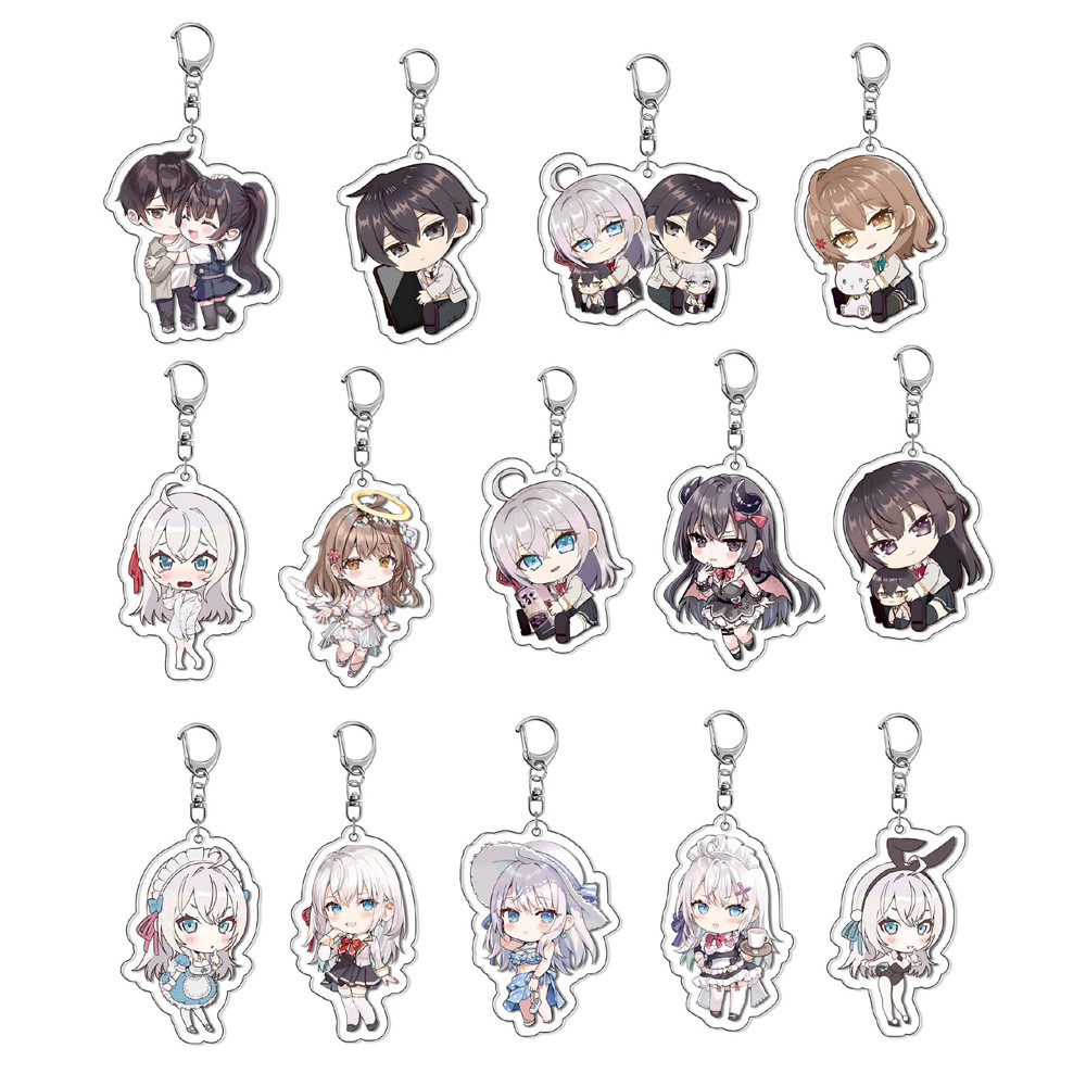 Anime Sometimes Hides Her Feelings in Russian Cartoon Keychain Masachika Alisa Yuki Suou