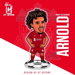 Mô hình standee in hình các cầu thủ CLB bóng đá Liverpool, mô hình cầu thủ bóng đá để bàn làm quà tặng, trang trí