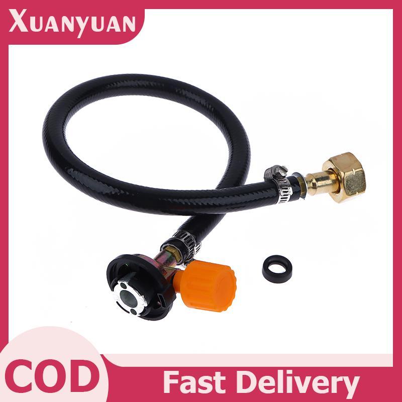 XUAN Gas Nạp Adapter Chống Rò Rỉ Cao Su Gas Nạp Ống Ống Xi Lanh Bộ Chuyển Đổi Bình Đổ Phụ Kiện Van Bện Ống VN
