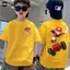Thun Trẻ Đua Ngắn Tay, In Unisex, HD, Xe