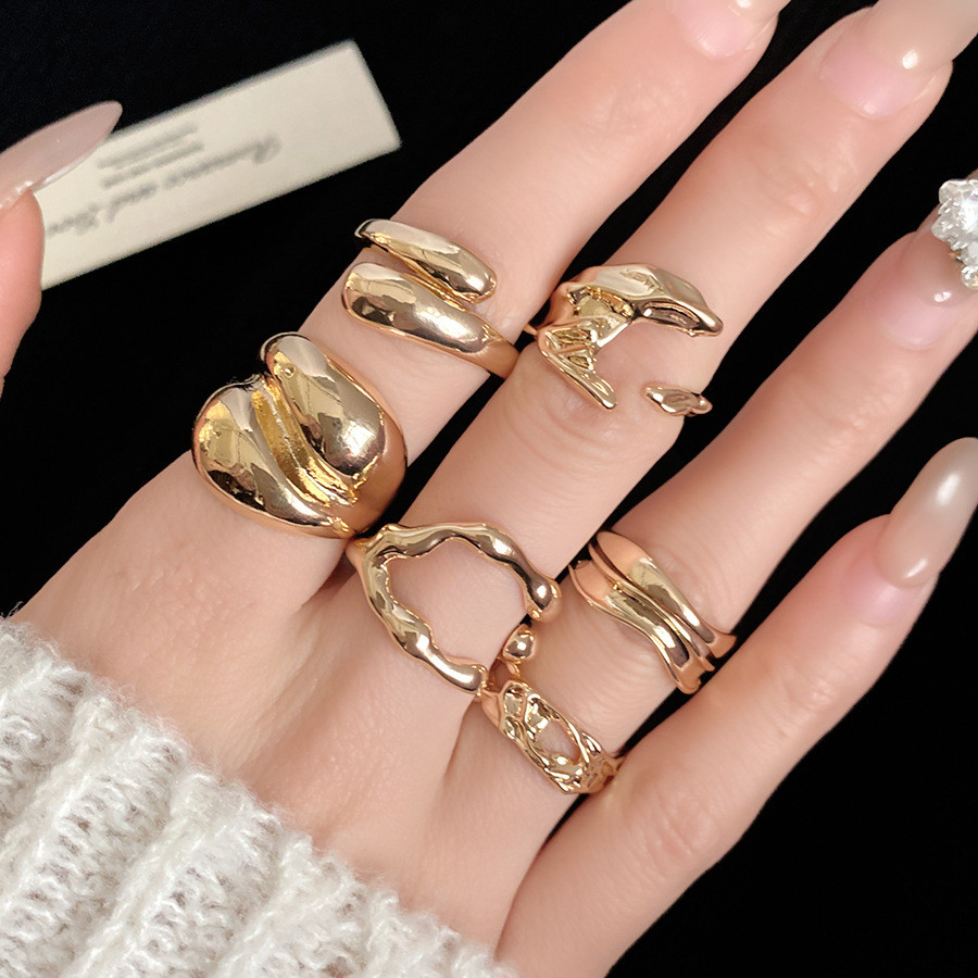 Nhẫn Retro Cá Tính Hai Lớp - Xu Hướng Thời Trang Mới