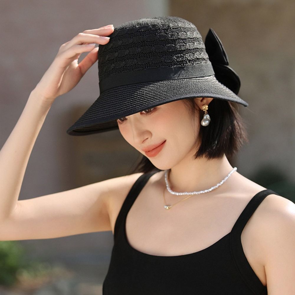 Mũ chống nắng HOBBYIN kiểu Pháp, thoáng khí, phù hợp đi biển và hoạt động ngoại trời