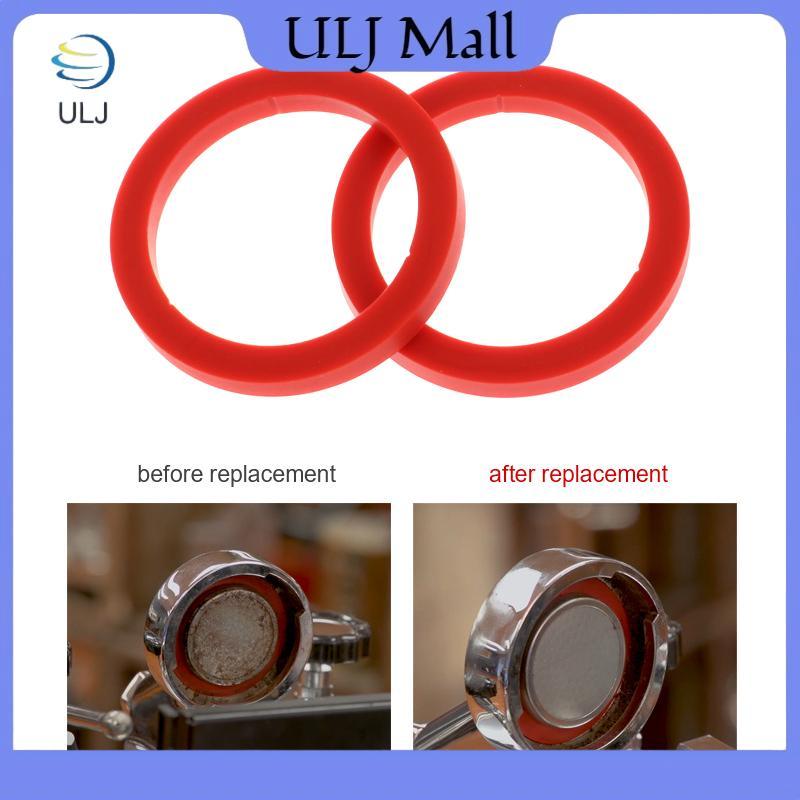 ULJ E61 Silicone Nhóm Gioăng 8.0MM Nhóm Đầu Bộ Cho Gaggia Máy Cà Phê Vòng Tròn Đệm Bộ Đồ Cà Phê Con Dấu Chống Rò Rỉ 73x57x8 MM.