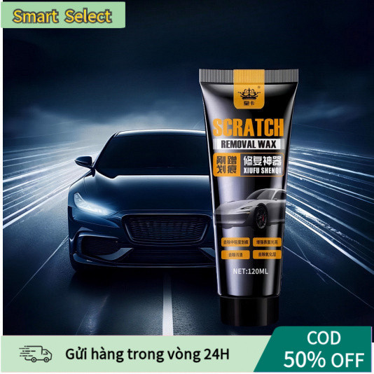 【COD】Sáp tẩy vết xước xe có khả năng đánh bóng tự động, giúp phục hồi độ sáng bóng và che phủ các khuyết điểm nhỏ.