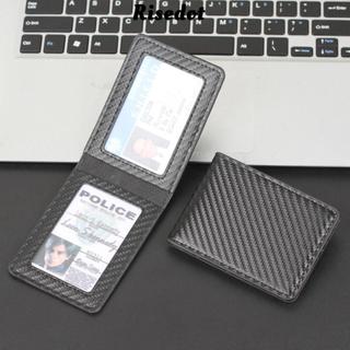 Túi đựng tiền RISEDOT, Hộp đựng thẻ nhiều túi bằng sợi Carbon, Da PU chất lượng cao Siêu mỏng 2 / 4 / 6 / 8 / 10 Khe cắm thẻ Người giữ giấy phép lái xe Nam Nữ