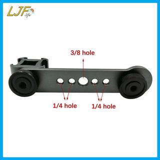 LJF Ba Lạnh Gắn Giày Braet Thanh Nối Dài Với 1 / 4 Inch & 3 / 8 Inch Cho Gimbal Ổn Định Chân Máy Ảnh Đèn Flash Kim Loại Ba Đầu Khởi Động Lạnh VN