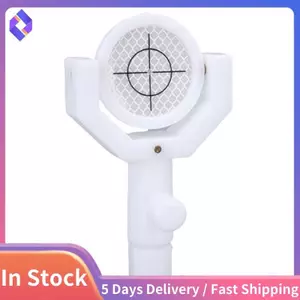 Total Station Reflector Đường kính 50mm In hình Crosshair 2mm Offset Total Station Reflection Target để khảo sát