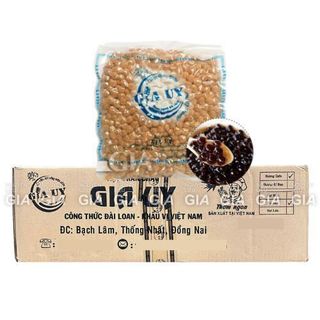 [Giá sỉ] [THÙNG 10 BICH] Trân châu Gia Uy gói 2kg (nhiều loại) - topping trà, trà sữa trân châu