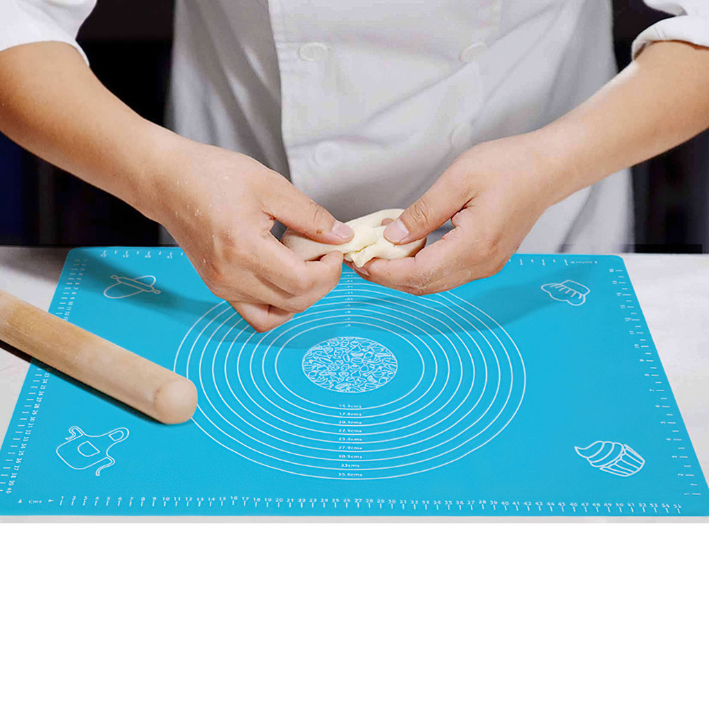 Tấm Lót Nhào Bột Silicon,Thảm lót nướng, nhào bột, cán bột bằng silicone