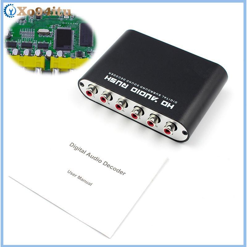 XOITU 5.1 Audio Gear AC-3 Bộ chuyển đổi âm thanh kỹ thuật số LPCM sang Bộ giải mã âm thanh kỹ thuật số VN