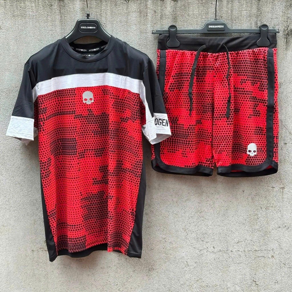 Set Thể Thao Hydro Loang Phối Nhiều Màu KCloset Bộ Quần Áo Mùa Hè Chất Cotton Mát Unisex NA136