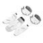 Khung gầm bằng thép không gỉ Armor Tấm bảo vệ trục cho nâng cấp 1 / 10 RC Crawler Axial SCX10 PRO