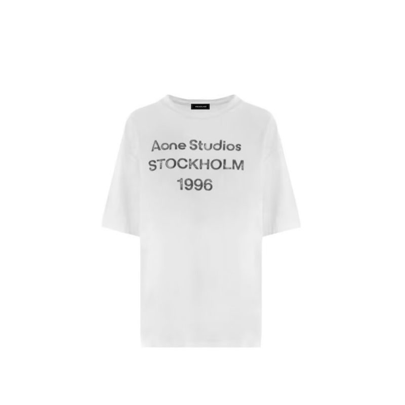 Aone Studios Stockholm 1996 Áo thun Cotton cỡ lớn Unisex Dạo phố hàng đầu