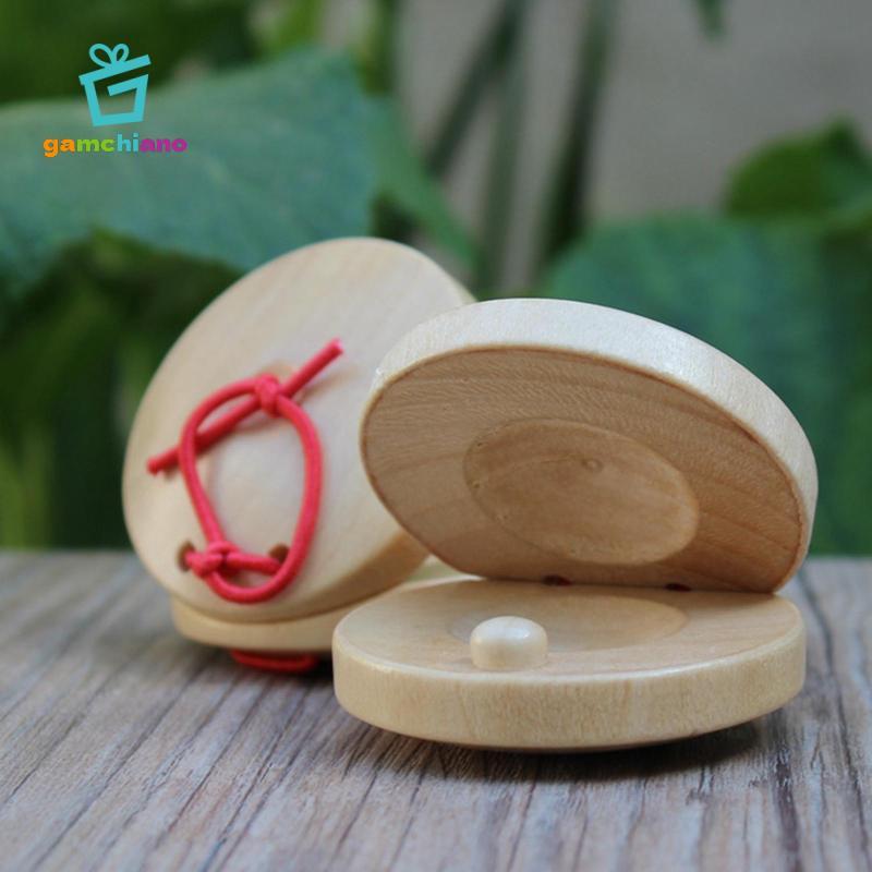 Ngón Tay Castanet Tay Clapper Bề Mặt Mịn Nhạc Cụ Cho Bé Nhịp Điệu Đồ Chơi Cho Ngày Lễ Quà Tặng Sinh Nhật Mẫu Giáo Hộ Gia Đình