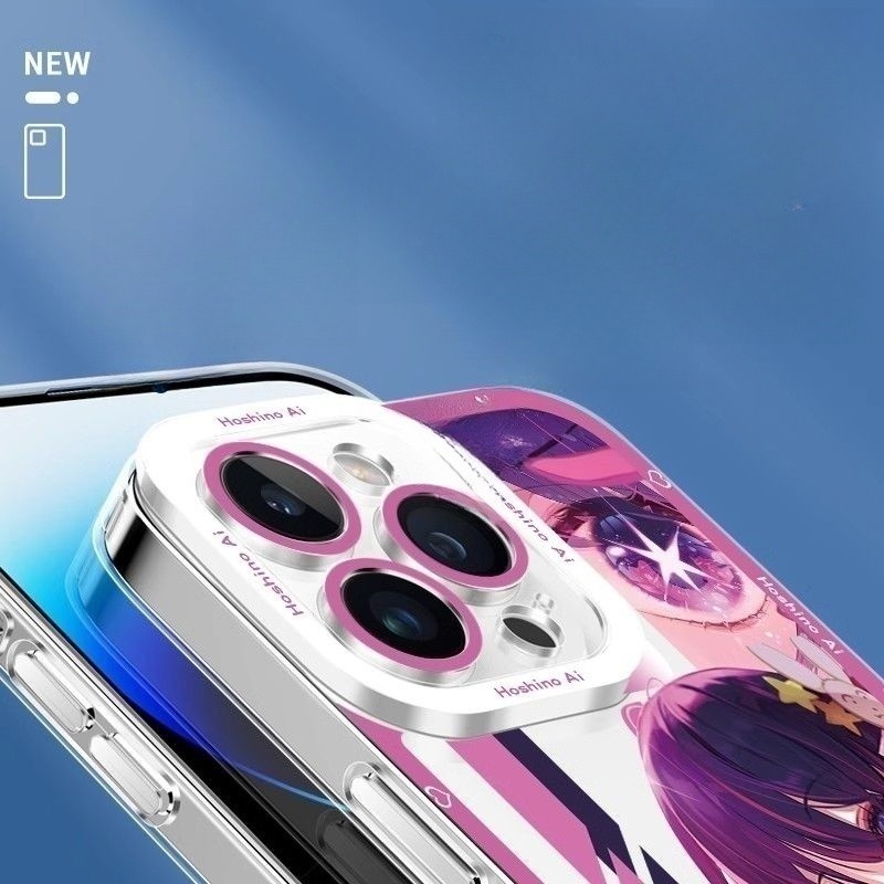 Ốp Lưng Cho infinix GT 20 30 Pro HOT 50 TECNO SPARK 30C 8C GO 2025 SMART 9 10 Plus POP 7 6 5 Lie Anime Oshi no Ko Hoshino Ai Vỏ Silicon Trong Suốt Mềm